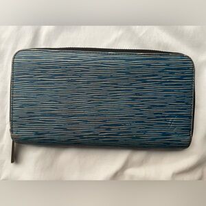 Louis Vuitton Epi “Denim” Zip Wallet
